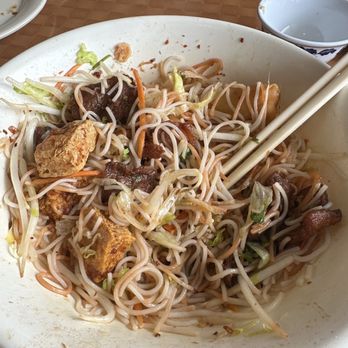 Pho Vietnam - Vermicelli noodles with pork and tofu! - Vietnamese Near Me - Roanoke, Virginia