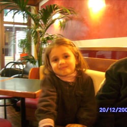 Eiscafe Belluno - Eleftheria = Freiheit, im Eiscafe Belluno