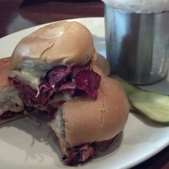 Yard House - pastrami sliders - New American Near Me - Irvine, California Yard House - pastrami sliders - New American Near Me - Irvine, California