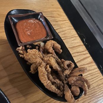 Hana Japan Steak & Seafood - Some of the yummy calamari. - Steakhouses Near Me - Berkeley, California Hana Japan Steak & Seafood - Some of the yummy calamari. - Steakhouses Near Me - Berkeley, California