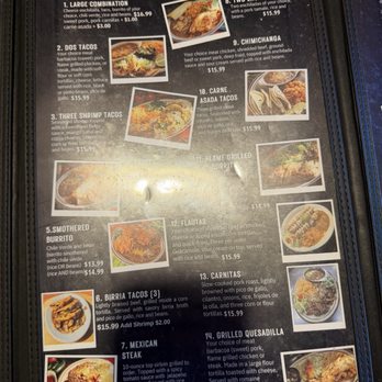 Manuel's El Burrito Restaurant & Cantina - Menu - Mexican Near Me - Clearfield, Utah