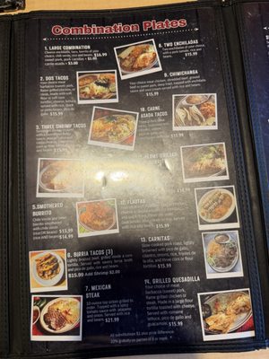 Menu photo 4 Manuel's El Burrito Restaurant & Cantina Clearfield, UT