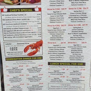 Lee’s Tasty House - Menu - Chinese Near Me - Bradford, Ontario