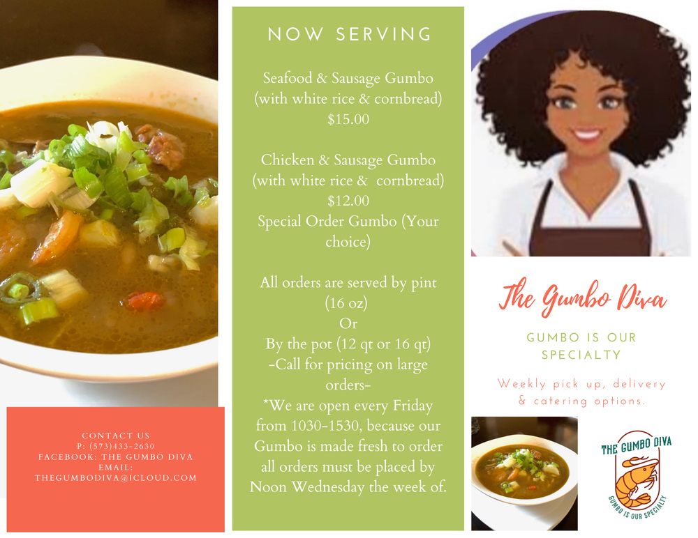 The Gumbo Diva Logo