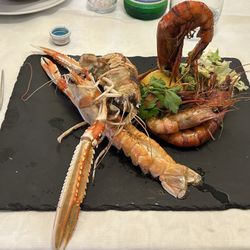 Da Ö Vittorio - Scampi e gamberi alla griglia