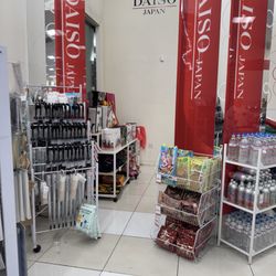 Daiso - Rainy day means umbrellas near the front!