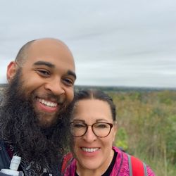 Twin Creek MetroPark - Love this man #myson
