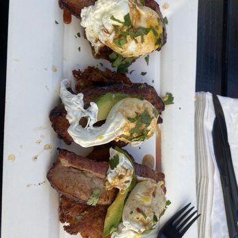 Werewolf - Pork belly Benedict - Breakfast & Brunch Near Me - San Diego, California Werewolf - Pork belly Benedict - Breakfast & Brunch Near Me - San Diego, California