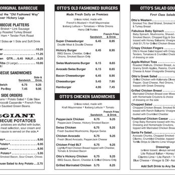 Otto’s - the menu of the restaurant - Barbeque Near Me - Houston, Texas Otto’s - the menu of the restaurant - Barbeque Near Me - Houston, Texas