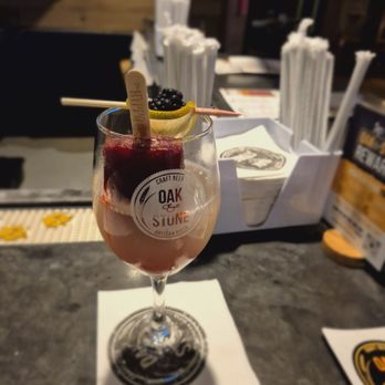 Oak & Stone - Berry poptail drink - Pizza Near Me - Bradenton, Florida Oak & Stone - Berry poptail drink - Pizza Near Me - Bradenton, Florida