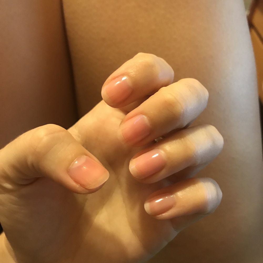 Angel's Studio Nails - clear pink polish on nicely shaped natural nails :) - Nail Salons Near Me - Charleston, Illinois Angel's Studio Nails - clear pink polish on nicely shaped natural nails :) - Nail Salons Near Me - Charleston, Illinois