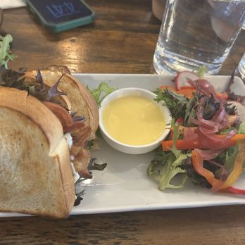 Roots Cafe - Blt Sammy & side salad - Cafes Near Me - Charlotte, North Carolina
