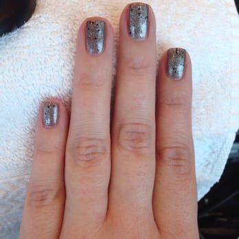 VIP Nails & Spa - Steel your heart with Wonderous star glitter on top. Gel manicure. - Nail Salons Near Me - Austin, Texas VIP Nails & Spa - Steel your heart with Wonderous star glitter on top. Gel manicure. - Nail Salons Near Me - Austin, Texas