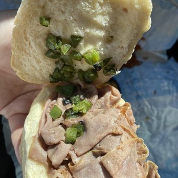 Arby's - Inside the jalapeño roast beef slider - Fast Food Near Me - Kingston, Ontario