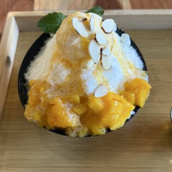 Peak Cafe - Mango Bingsoo - Cafes Near Me - Northridge, California