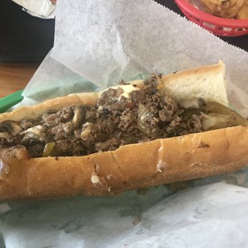 The Cheesesteak Grill - The works w American cheese & grilled onion - Cheesesteaks Near Me - Oceanside, California