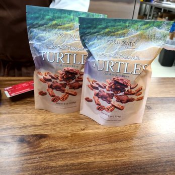 Fortunato Chocolate - Sea salt Turtles - Chocolatiers & Shops Near Me - Issaquah, Washington