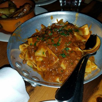 Vite Vinosteria - Homemade Ribbon Pasta with Meat Sauce. - Italian Near Me - Astoria, New York Vite Vinosteria - Homemade Ribbon Pasta with Meat Sauce. - Italian Near Me - Astoria, New York