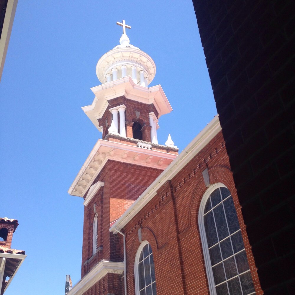Cathedral in the heart of Downtown Reno! Can see it as far as 5th Street Cathedral in the heart of Downtown Reno! Can see it as far as 5th Street