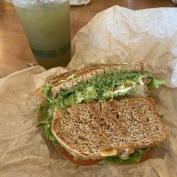 The besttt sugarcane juice!! To-go Macadamia Nut Pesto sandwich The besttt sugarcane juice!! To-go Macadamia Nut Pesto sandwich