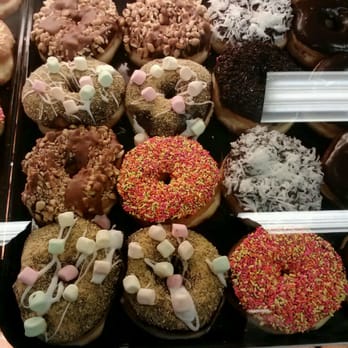 Grandview Bakery - Donuts treats with great toppings! My favorite was the chocolate covered with caramel & peanuts!! The best! - Bakeries Near Me - Pittsburgh, Pennsylvania