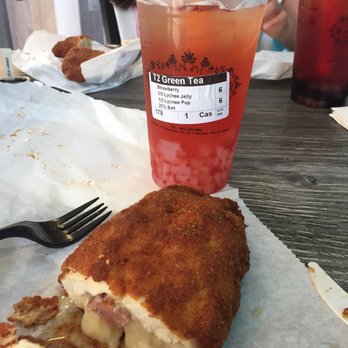 Tea Annie - Love the fried cheesy chicken sausage fillet! - Bubble Tea Near Me - Los Altos , California Tea Annie - Love the fried cheesy chicken sausage fillet! - Bubble Tea Near Me - Los Altos , California