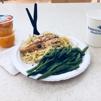 Rainbow Cafe - Lemon Chicken with (bland) noodles and Green Beans + 2 Fruit Cups - American Near Me - Salt Lake City, Utah Rainbow Cafe - Lemon Chicken with (bland) noodles and Green Beans + 2 Fruit Cups - American Near Me - Salt Lake City, Utah