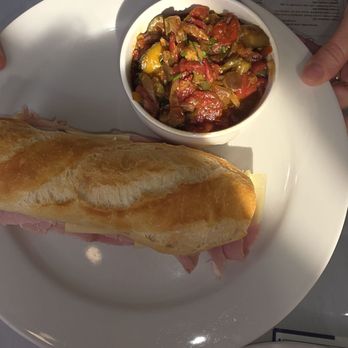 Eden Cafe - Baguette sandwich with ratatouille - Cafes Near Me - Tulare, California