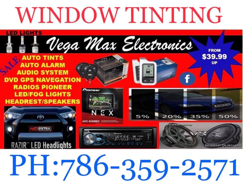 VEGA MAX ELECTRONICS 12980 NW 42 Ave, Opalocka, Florida Car Stereo