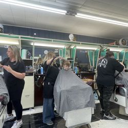 Town & Country Barber Shop - Always busy!