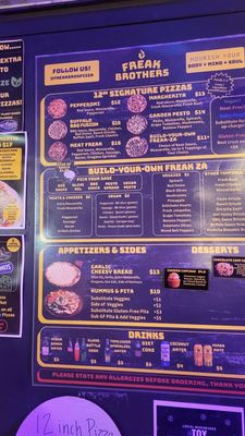 Menu photo 1 Freak Brothers Pizza Phoenix, AZ Menu photo 1 Freak Brothers Pizza Phoenix, AZ