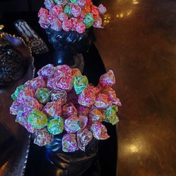 They give you lollipops if you behave in the chair I almost didn't get one.
