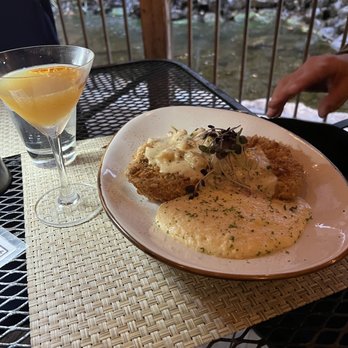 Cabernet Grill - Lobster Topped Chicken Fried Ribeye - Seafood Near Me - Fredericksburg, Texas Cabernet Grill - Lobster Topped Chicken Fried Ribeye - Seafood Near Me - Fredericksburg, Texas