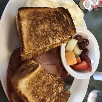Char's Family Dining - Eggs, ham, toast and fruit - Diners Near Me - Havre, Montana