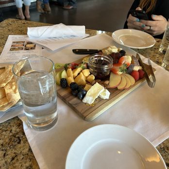 Balistreri Vineyards - Fruit and cheese and crackers - Wineries Near Me - Denver, Colorado
