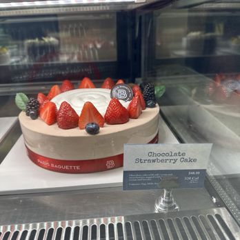 Paris Baguette - Strawberry chocolate cake. - Bakeries Near Me - Brentwood, California Paris Baguette - Strawberry chocolate cake. - Bakeries Near Me - Brentwood, California