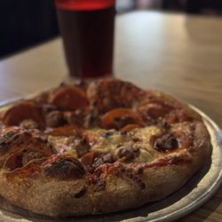 Luigi's Pizza & Pasta - Pepperoni and sausage mini pizza