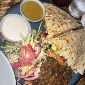 MEXiCUE - pineapple and chorizo quesadilla - Mexican Near Me - Stamford, Connecticut