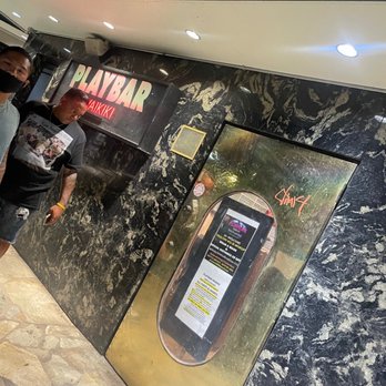 Playbar - The big ole list of rules. People were outside waiting after 12 because google said they are open till 2am - Dance Clubs Near Me - Honolulu, Hawaii