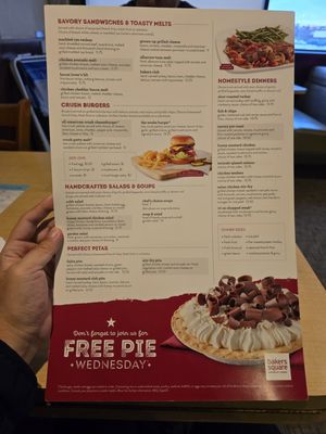 Menu photo 8 Bakers Square Chicago, IL