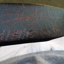 Lean N Fit - I had John punch new holes in his belt every time he dropped a size. when we met his goal he signed and dated it and happily handed it over.