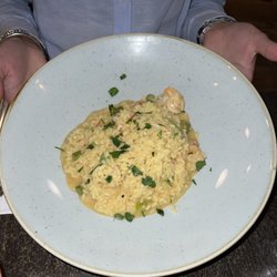 Albertini Restaurant - Risotto con Gamberoni