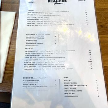 Peaches Prime - Menu - Southern Near Me - Brooklyn, New York Peaches Prime - Menu - Southern Near Me - Brooklyn, New York