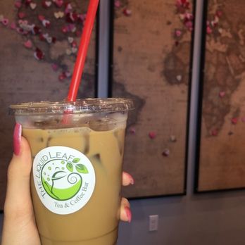 Liquid Leaf - Iced brown sugar latter with soy milk - Coffee & Tea Near Me - Murrieta, California Liquid Leaf - Iced brown sugar latter with soy milk - Coffee & Tea Near Me - Murrieta, California