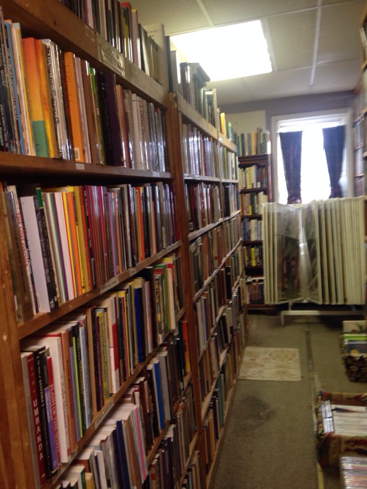 Shelves of books at Everyone's Place