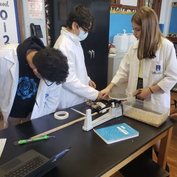 St. Joseph the Worker Catholic Academy - Eighth graders calculating the coefficient of friction. - Preschools Near Me - New York, New York St. Joseph the Worker Catholic Academy - Eighth graders calculating the coefficient of friction. - Preschools Near Me - New York, New York