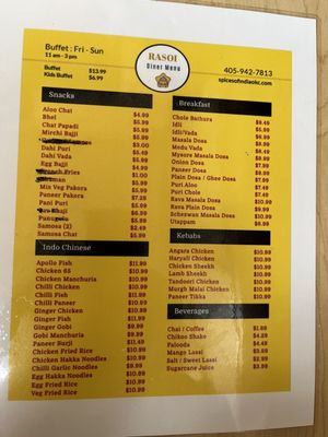 Menu photo 5 Rasoi Oklahoma City, OK