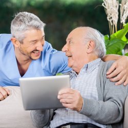 Harmony Caregiving - Helping Seniors with technology