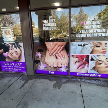 Persepolis LED Display and Printing Signs - I Vinyl window installation for Melody Beauty Salon in Rocklin - Signmaking Near Me - Sacramento, California Persepolis LED Display and Printing Signs - I Vinyl window installation for Melody Beauty Salon in Rocklin - Signmaking Near Me - Sacramento, California