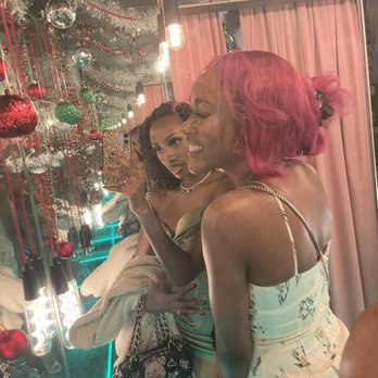 Killjoy - holiday mirror room for pics - Cocktail Bars Near Me - Raleigh, North Carolina
